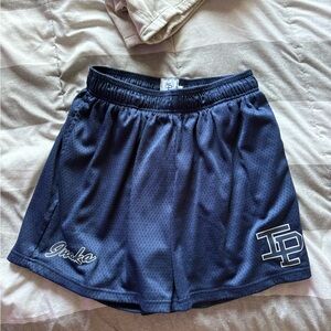 Inaka Power Mens Navy Gym Mesh Shorts